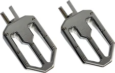 Pro-One Moto V2 Pro Peg Female Mount Driver Footpegs Chrome Harley M8 Softail