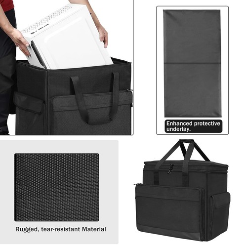 ORKELS Computer Desktop Tower Carrying Case, Gaming PC Tower Travel Storage B... - Afbeelding 5 van 7