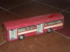 Vintage Dinky 283 Red AEC Single Deck Decker Bus 1971 Opening Doors 503 MTB 21J
