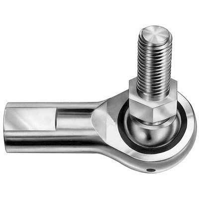 Rod End Ball Joint Female With Stud, 5/16''-24 Left-Hand Thread