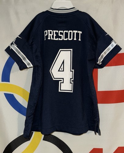 Nike Dallas Cowboys Dak Prescott Jersey Boys Large (7) NFL Football - Picture 9 of 10