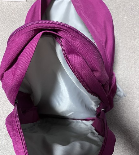 ELECTRIC PURPLE/PLUM Jansport SuperBreak Backpack MINT CONDITION AS PICTURED! - Picture 4 of 7