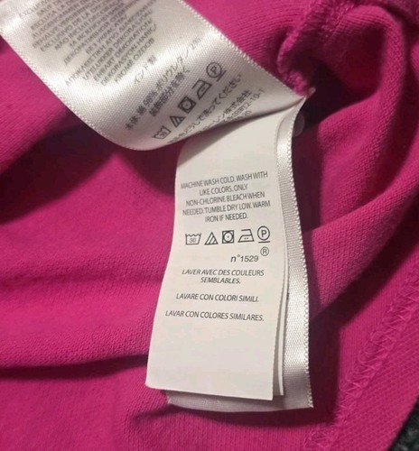 Polo Ralph Lauren Girls M (8-10) Pink Polo Short Sleeve Shirt - Picture 5 of 7