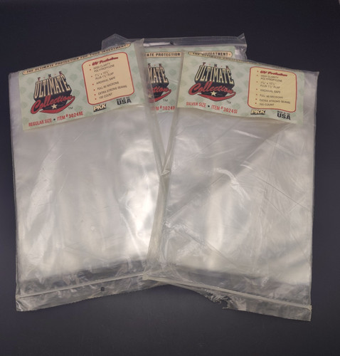 180 PKK Comic Book Protection Bags Sleeve 7-3/8" X 10 1/2" 2.3 mil Polypropylene