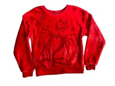 Disney The Nightmare Before Christmas Girls M 7/8 Woobie Pullover Sweater