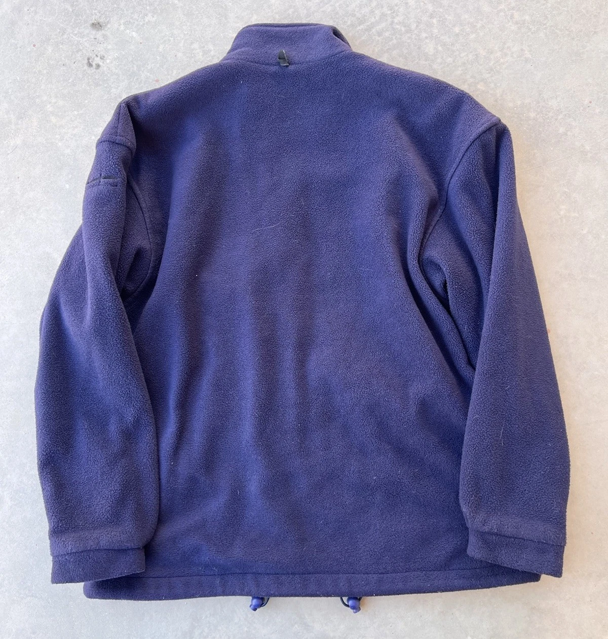  employee uniform fleece staff clothing full zip jacket