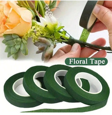 Self-adhesive Bouquet Floral Stem Tape Olive green Flower Wrapping