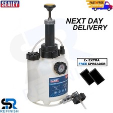 Sealey VS820 Brake & Clutch Bleeding System Kit 2.5ltr With 2x Spreaders