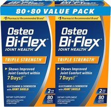 Osteo Bi-Flex Triple Strength Glucosamine Chondroitin MSM 160 Tablets EXP: 06/28