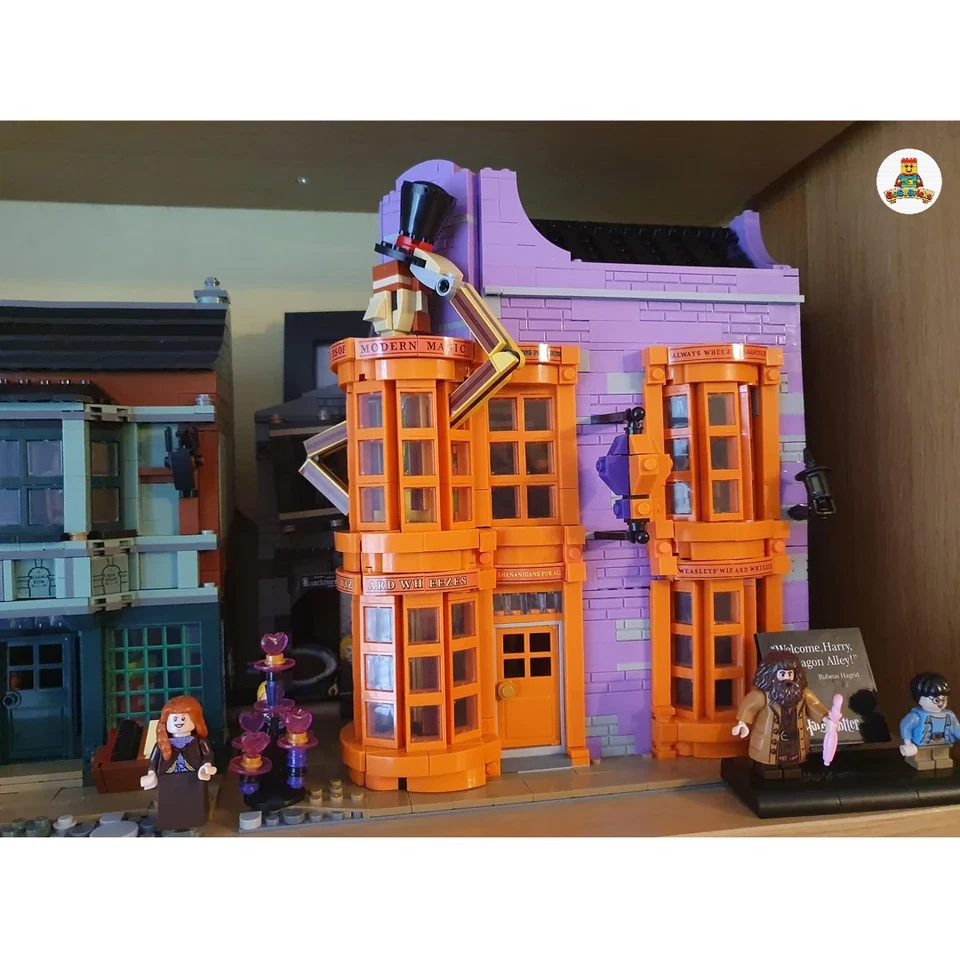 NUOVO Diagon Alley 5544 Pezzi Harry Potter Modello Blocchi Costruzione Set - Immagine 3 di 4