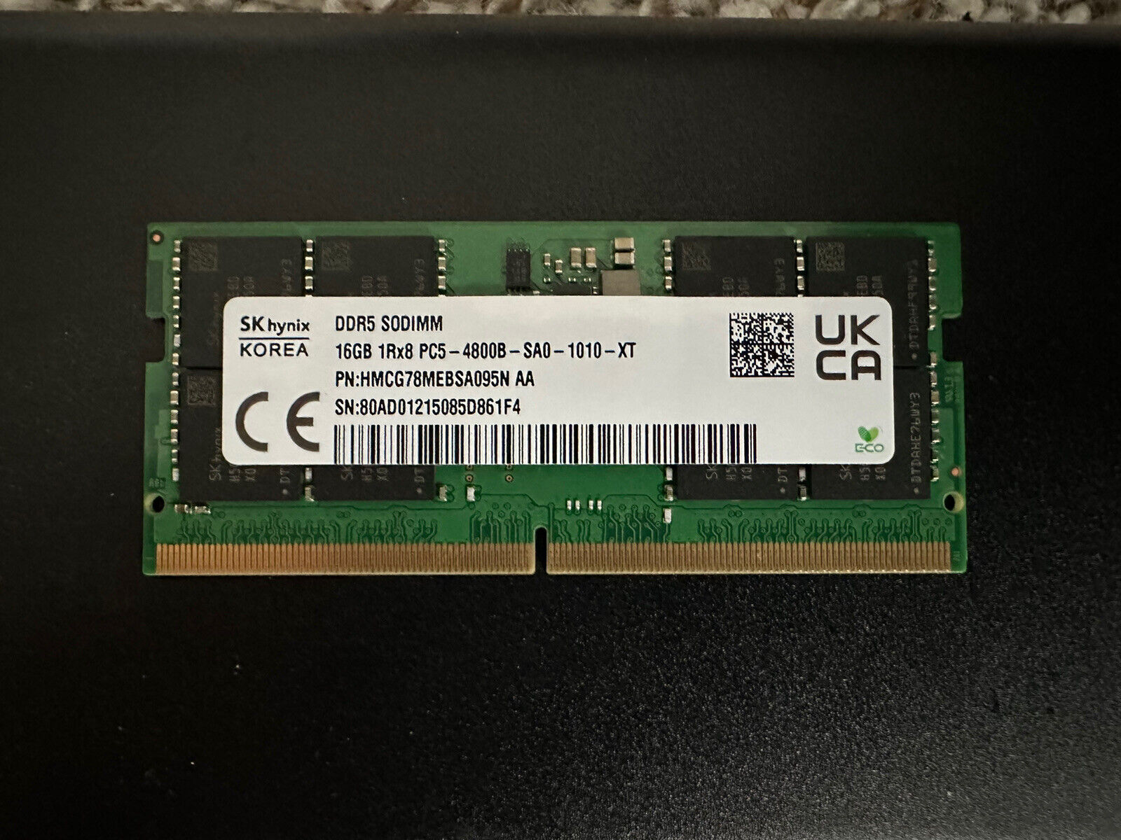 SK Hynix 32GB (2x 16GB) DDR5 4800 SODIMM