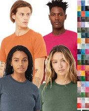 Bella  Canvas Unisex T Shirt Short-Sleeve 100 Cotton Jersey Tee 3001C T-Shirt