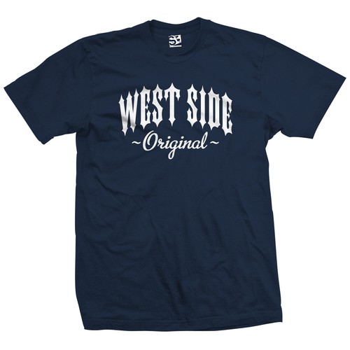 Youth West Side Original Outlaw T-Shirt | Born Raised in Westside Boys Kids Tee - Picture 7 of 52