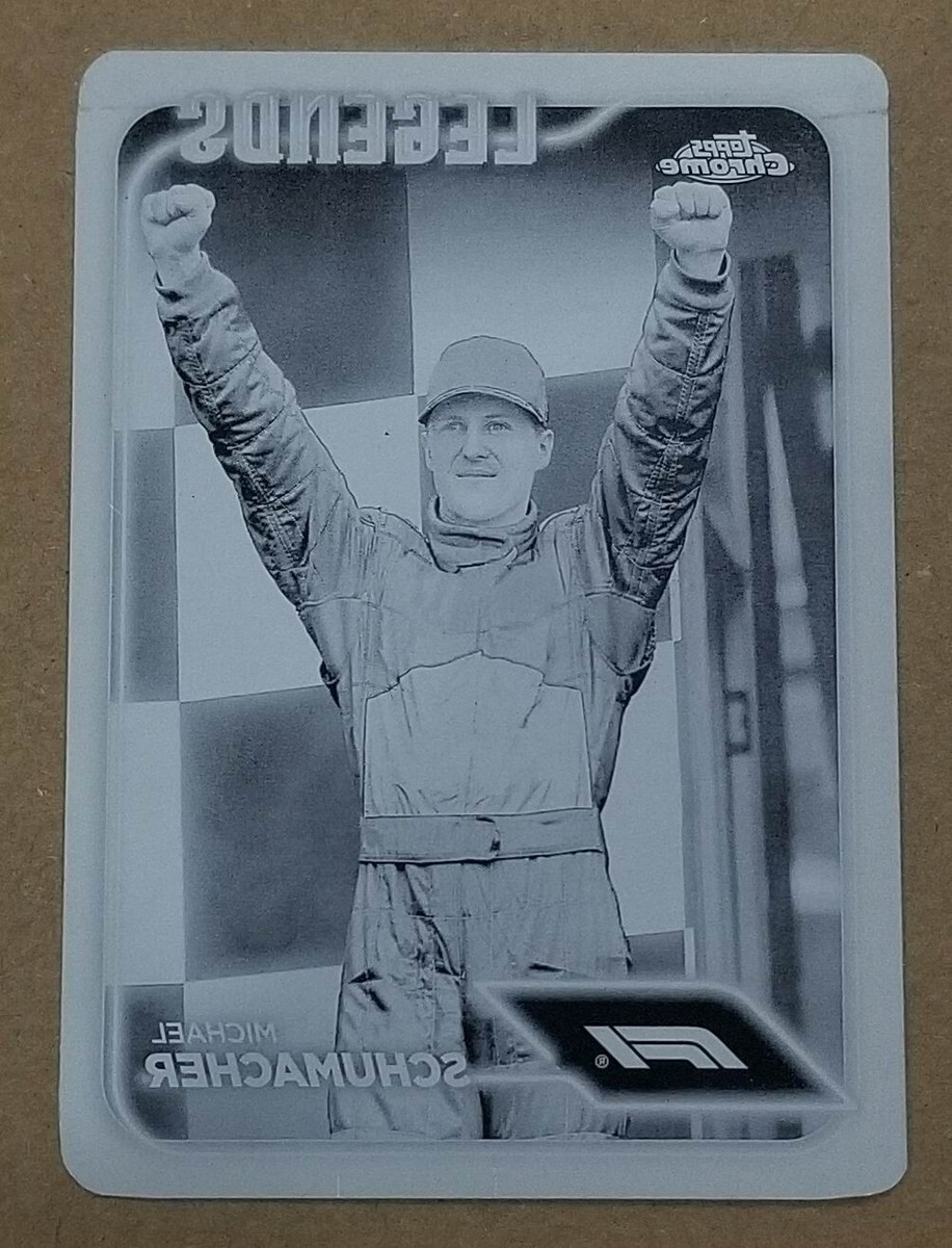 2024 TOPPS CHROME F1 #192 PLATE 1/1 MICHAEL SCHUMACHER | eBay 2024 TOPPS CHROME F1 #192 PLATE 1/1 MICHAEL SCHUMACHER | eBay