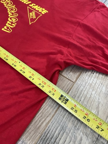 Ripple Junction Herren Hemd Sriracha Hot Chili Sauce rot XL einmal getragen - Bild 4 von 6