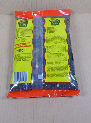 500gr. Frijoles negros (Albias Negras)/frijoles negros secos. Sol Tropical, Perú - Imagen 2 de 4