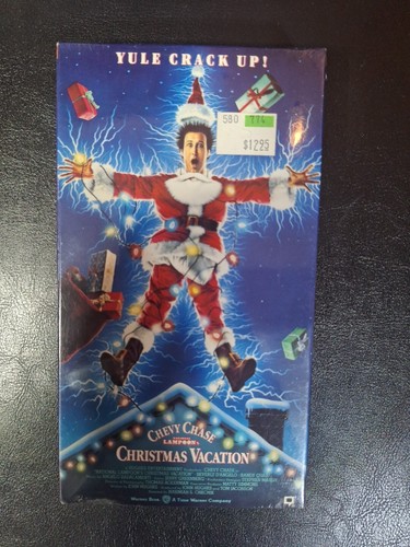 Sealed W/Watermarks!-National Lampoons Christmas Vacation (VHS, 1989) 1991.
