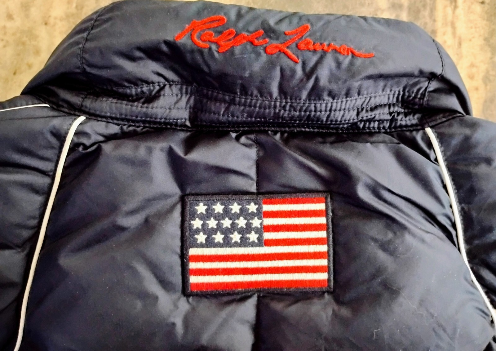Ralph Lauren Polo P1 USA 2011 RL Team  Racing Puffer Sport Vest/ XLT / CP-93 image 8