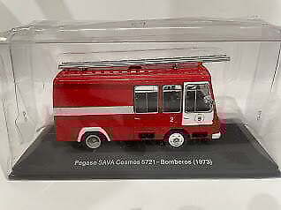 Pegaso SAVA Cosmos 5721 1973 Ixo Salvat 1:43 camión bomberos Diecast - Imagen 2 de 3