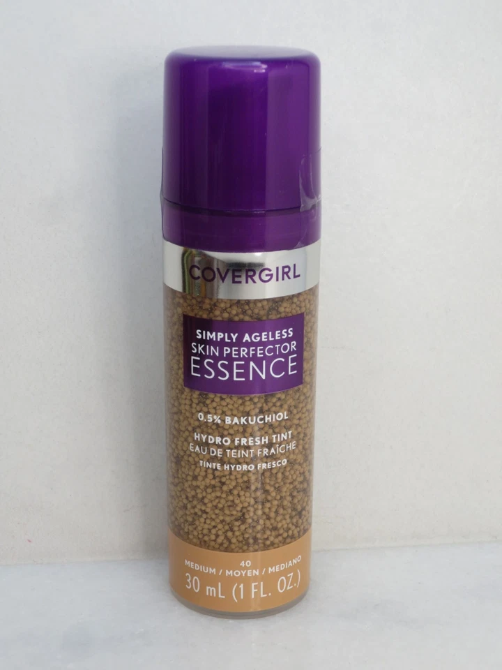 COVERGIRL SIMPLY AGELESS SKIN PERFECTOR ESSENCE FRESH TINT 40 MEDIUM 1 OZ 3PCS - Image 2 of 3