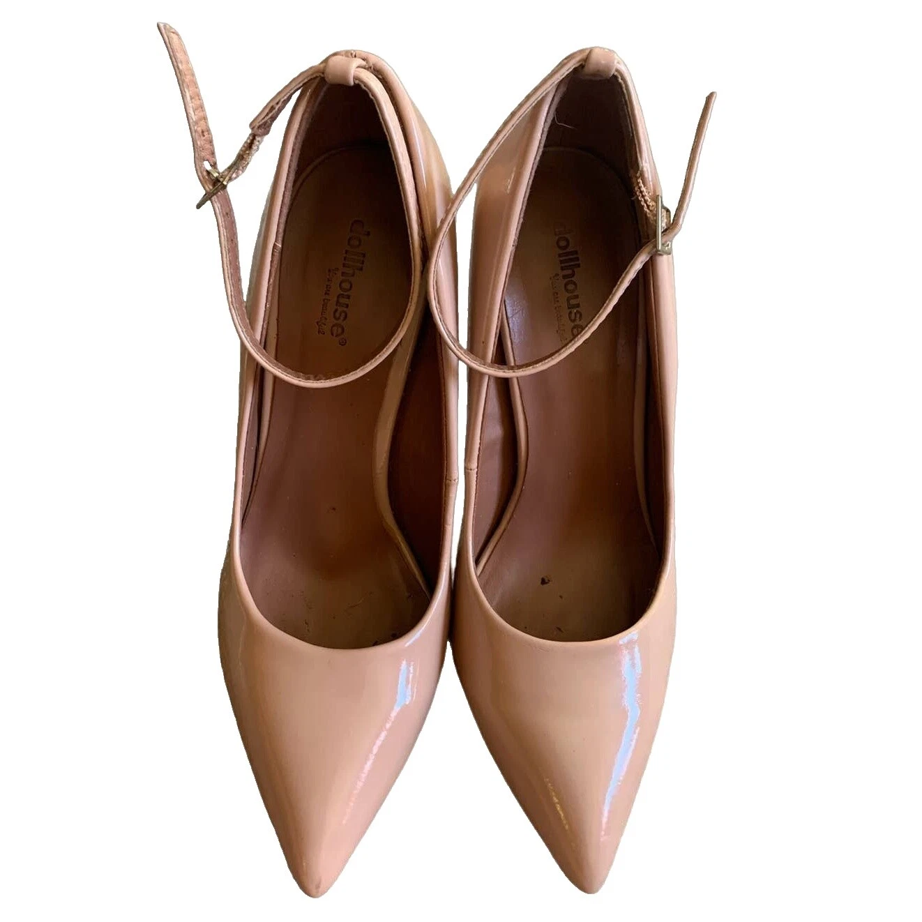 Tacones sólido Dollhouse Charol para Mujeres