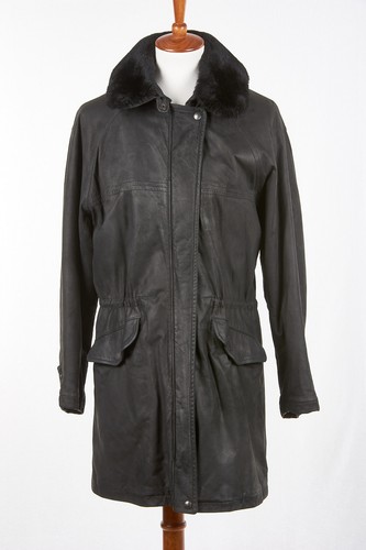 Nubuck w Shearling Collar 