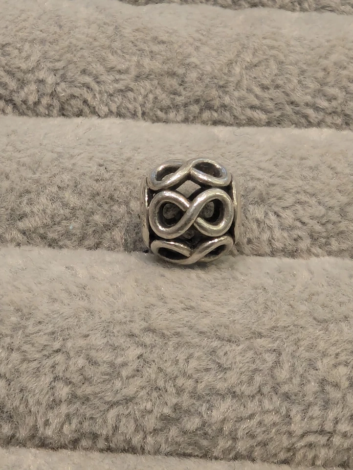 Anhänger 925 Silber Unendlichkeitszeichen Pandora ALE ,Charmarmband oder Kette - Bild 3 von 4