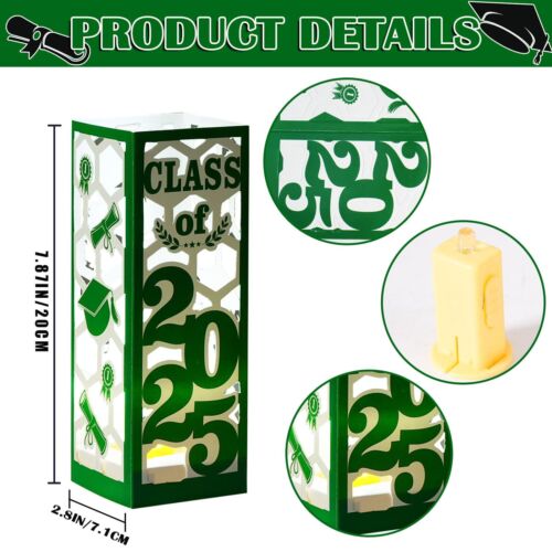 6 Pcs Light Up Graduation Centerpieces- Class of 2025 Graduation Decorations ... - Picture 2 of 7