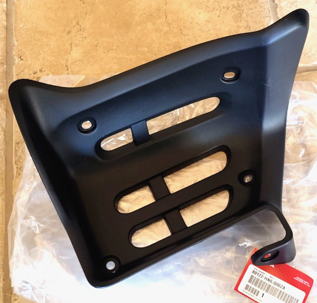HONDA TRX 250EX TRX250EX LEFT SIDE FOOTPEG HEEL SPLASH GUARD 80122