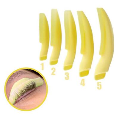 Silikon Wimpern Dauerwelle Lockenwickler Set Wimpernlifting Pads 5 Größen für Frauen Mädchen