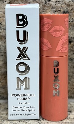 BUXOM First Crush Power-full Plump Lip Balm New Full Size