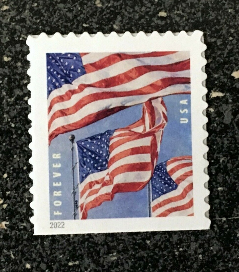Post It Flags USPS Forever Stamps Booklet 20 American Flag
