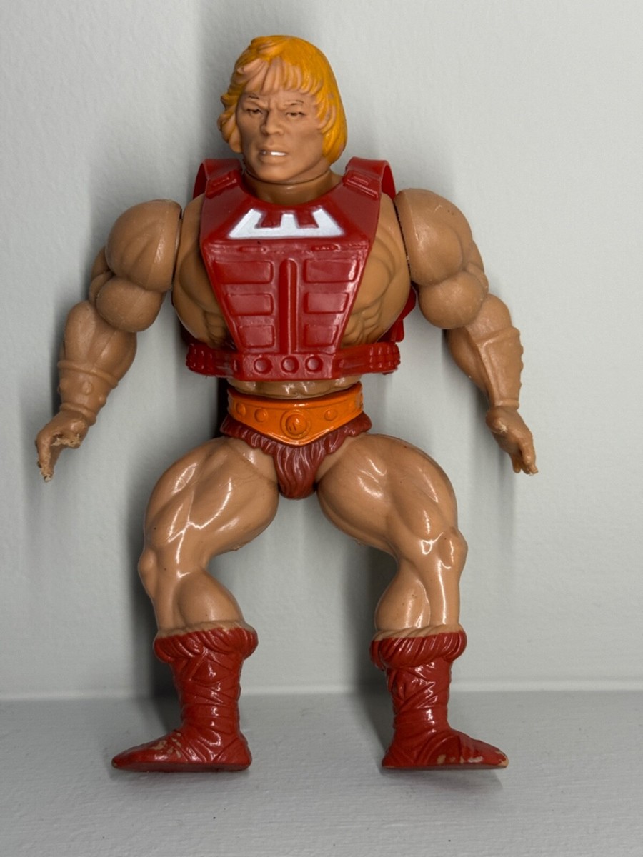1981 Mattel Masters Of The Universe MOTU HE-MAN Soft Head Taiwan