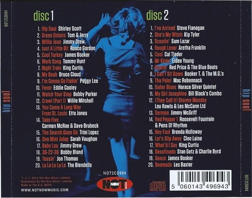Hip Soul Mod Jazz and More 2 CD *SEALED* Rosco Gordon Peggy Lee Kip Tyler + More - Imagen 2 de 2