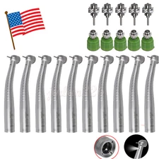  Dental Fiber Optic LED Turbine Handpiece Big Head Cartridge For KaV