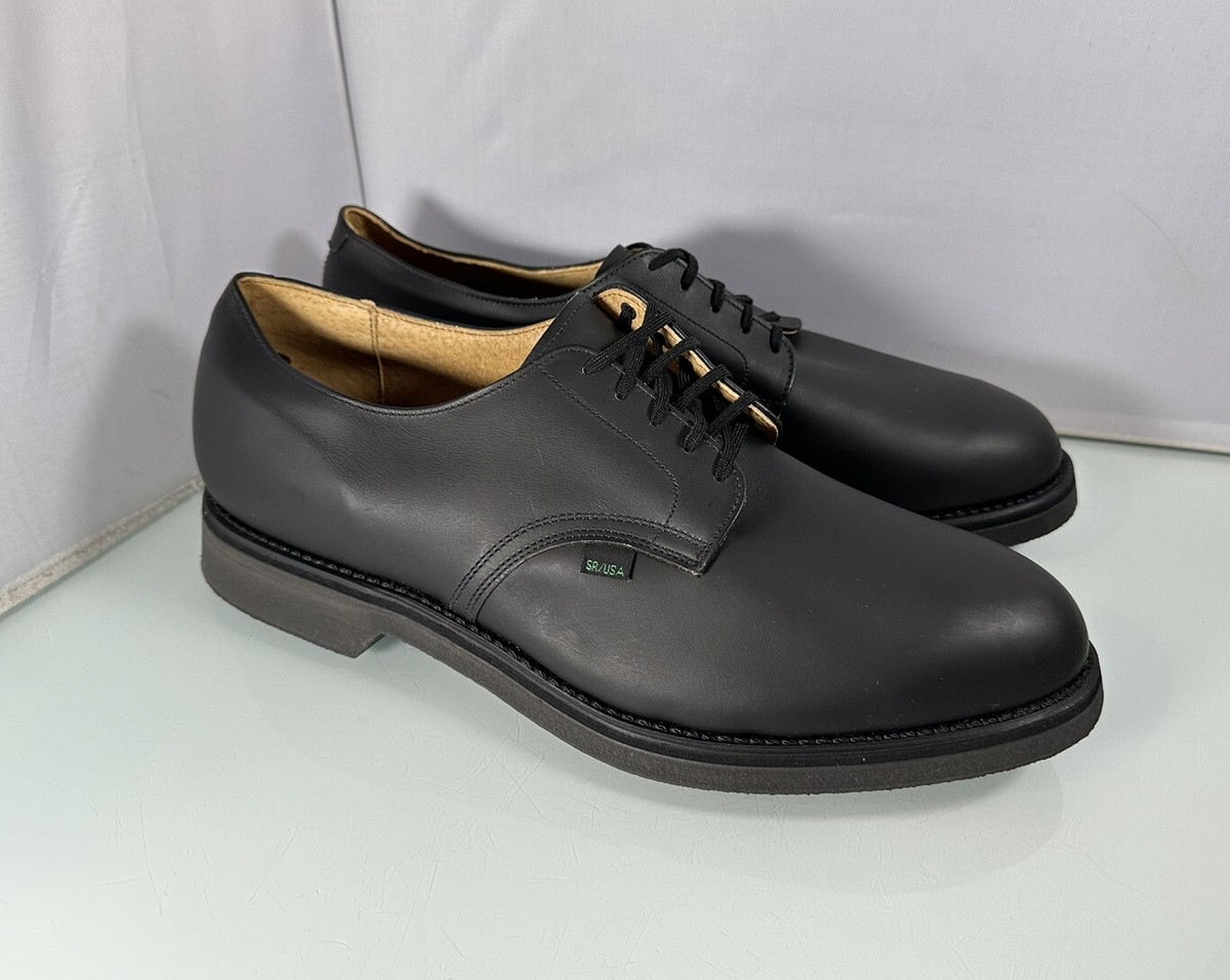 Work America SR/USA USPS Postal Worker Shoes Black Leather Work America SR/USA USPS Postal Worker Shoes Black Leather