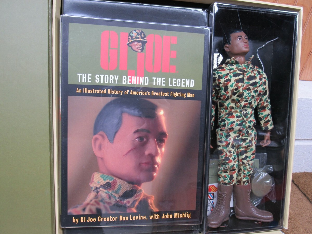 African American GI Joe Action Marine Masterpiece Edition Signed