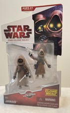 STAR WARS~ THE CLONE WARS~ 3.75" Jawas Action Figure (#8824)
