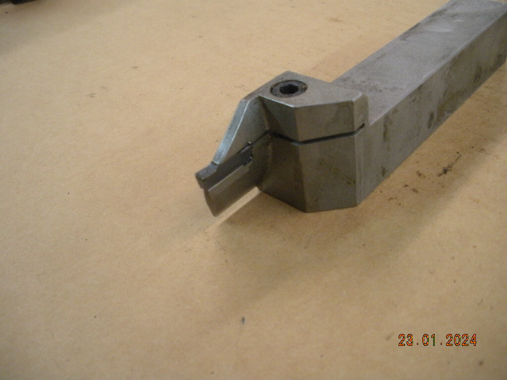 Iscar Face Grooving Tool Holder, HFHR25.4754T25 eBay