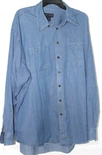Scott BArber Men's denim shirt XXL
