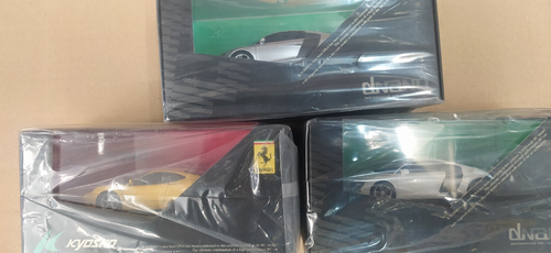 KYOSHO Dnano DNX403Y AUTO SCALE CHASSIS TYPE MM FERRARI 360 MODENA JAUNE 1/43 - Photo 2/5