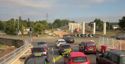 Photo 6x4 Penn Inn roundabout Newton Abbot A chance to check on progress  c2014