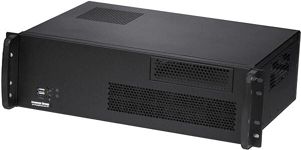 3U (Short 11.81")(Wall-Rack Mount Chassis)(5.25"+3xHDDs Bay)( ATX/ITX ) Case NEW - Image 2 of 4