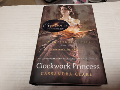 Clockwork Princess by Cassandra Clare (2013, Hardcover) SIGNED 1st