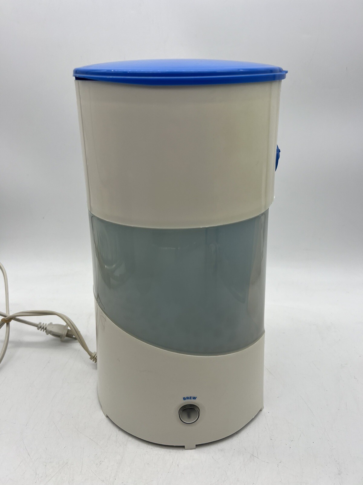 Mr Coffee Iced Tea Maker TM70 3 Quart Adjustable Strength Blue WITH