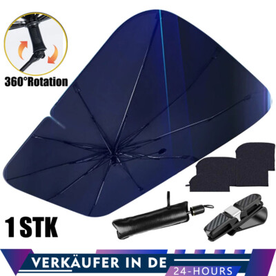 Auto UV Block Windschutzscheibe Sonnenschutz Sonnenschirm Frontscheibe Faltbar