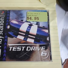 Test Drive 6 PlayStation 1 Disc Original Case And Manual