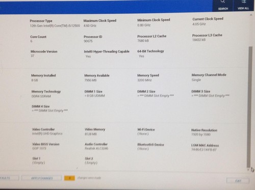 DELL OPTIPLEX 5000 SFF i5 3.00Ghz 12th Gen Computer w/ 512GB M2 SSD, 8GB Ram - Bild 13 von 14