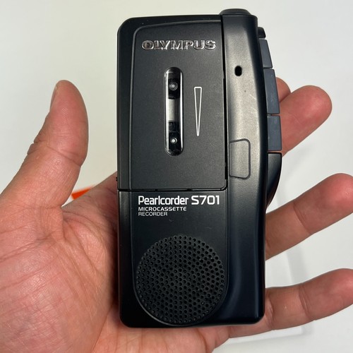 Tested ✅ - Diktiergerät Olympus Pearlcorder S701 Dictaphone Microcassette - Picture 12 of 12