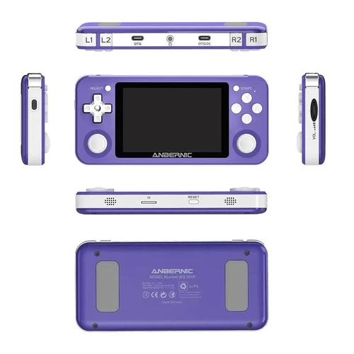 💥BRAND NEW 💥ANBERNIC RG351P RETRO CONSOLE HANDHELD LINUX 64BIT 128G 2500 GAMES